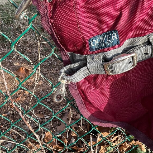 Horse TURN-OUT SHEET 72" Riders' Int'l (Dover) ProfessionallyCleaned & ReProofed - Picture 5 of 5